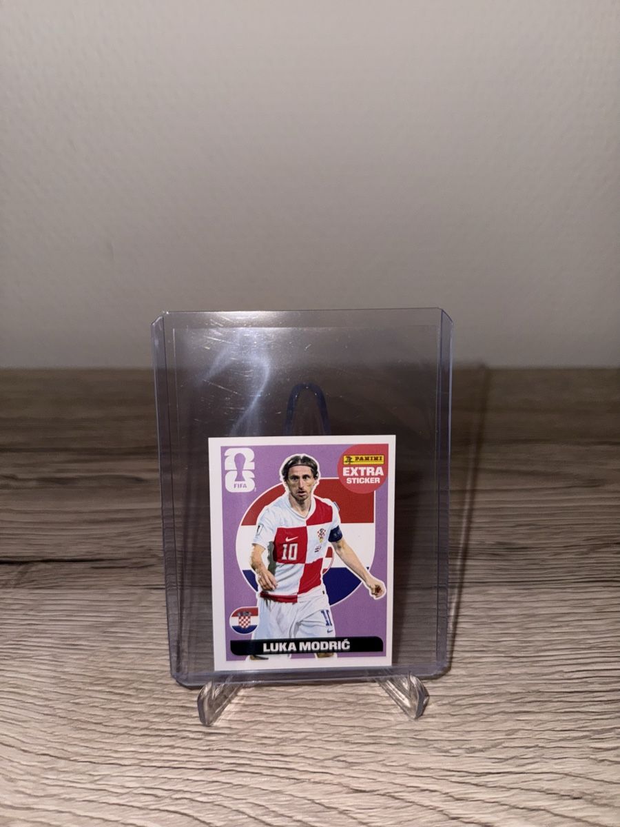 Panini Carte collezionabili: Panini Extra Sticker Luka Modric Lila🔥 – Nuovo (secondo la descrizione) da Kloten venduto da zla_ljiljan