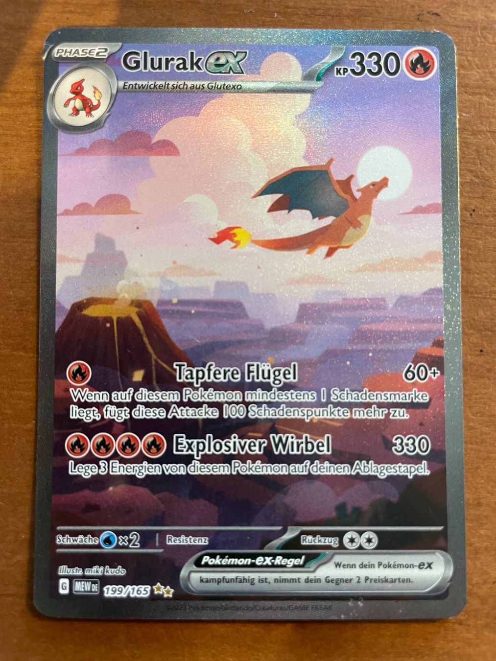 Pokémon Carte collezionabili: Pokemon Glurak eX (Versand gratis) – Usato da Chur venduto da Angerson