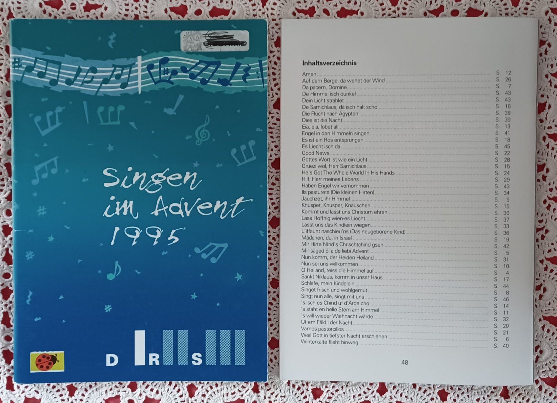 Bücher: 6 Hefte Weihnachtslieder, Chor, Schule, Klavier, Instrumente – Gebraucht aus Lindau von halusana 1