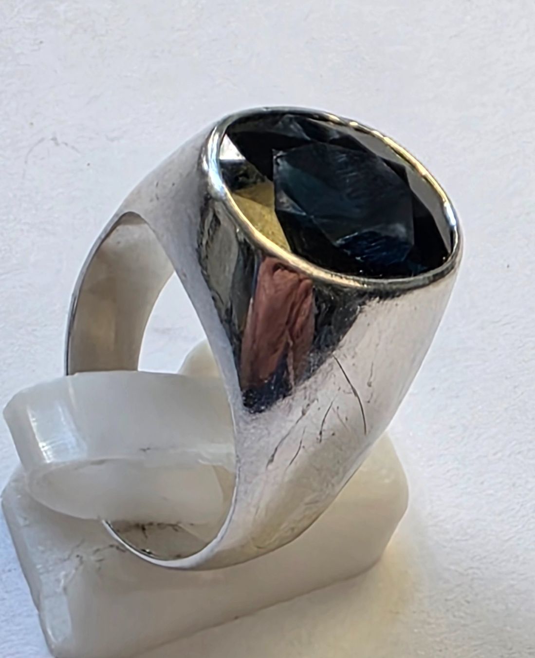 Anelli: Weissgold Safir Ring – Usato da Zürich venduto da ben_mn5h 6