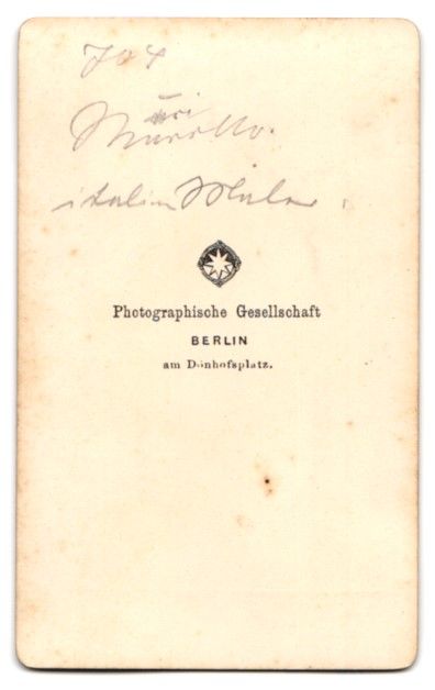 Fotografie & Manifesti: Fotografie Photographische Gesellschaft, – Usato da Berlin venduto da bartko-reher 1