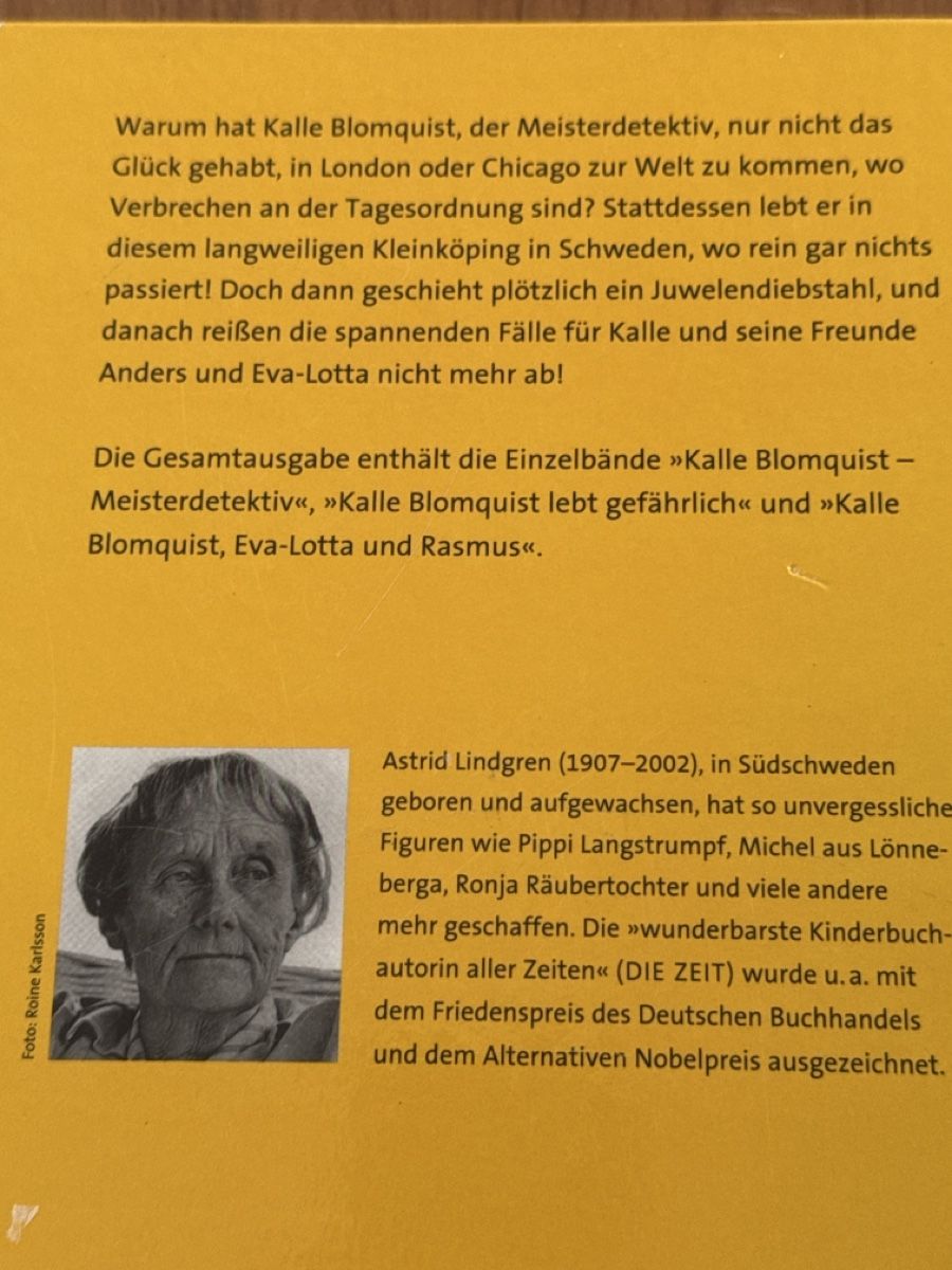 Libri: Astrid Lindgren Kalle Blomquist – Usato da Hagendorn venduto da KALU27 1