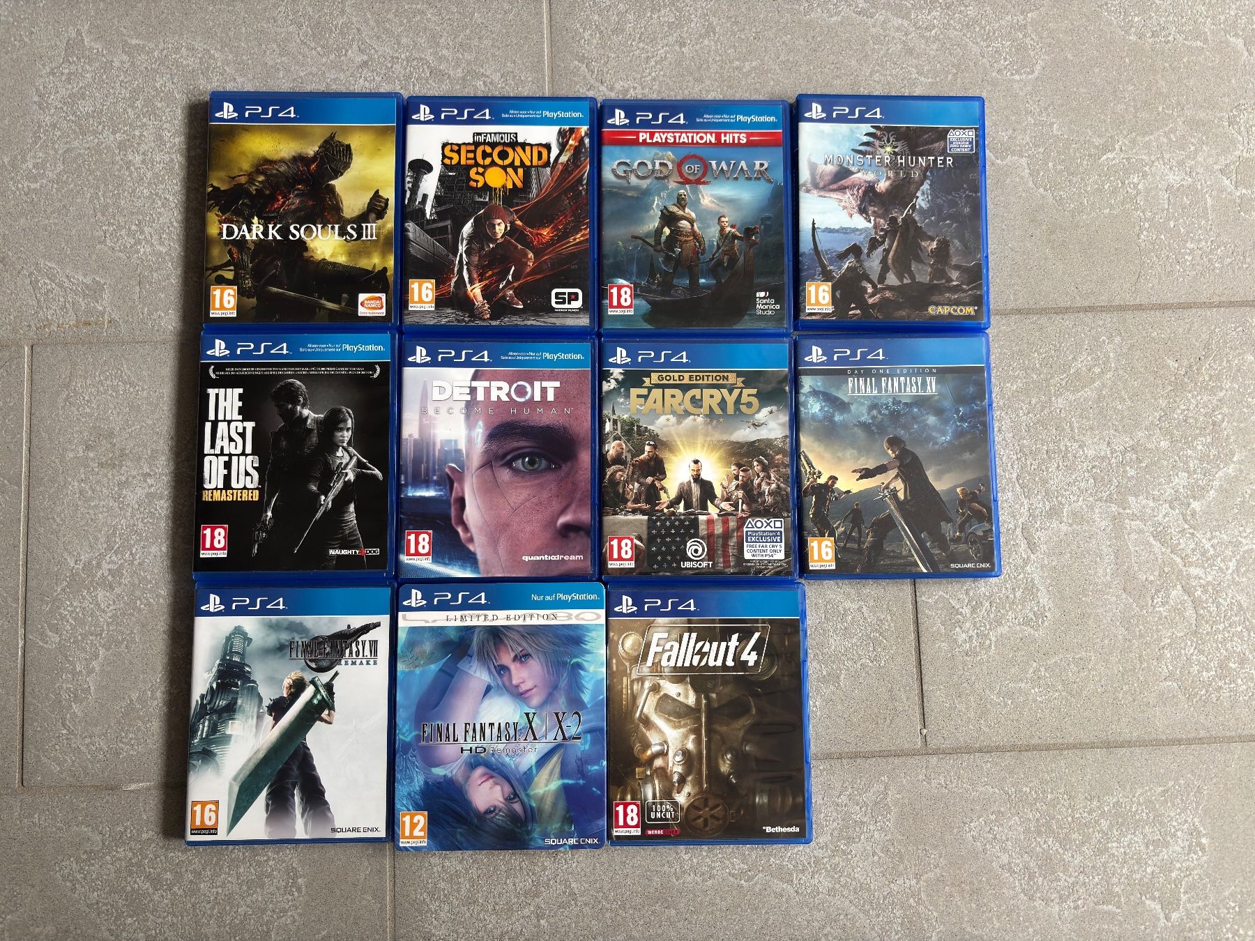 Giochi: PS4 Games Collection 11 Titles Good Condition – Usato da Schönenwerd venduto da atimalas01