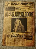 Affiche Daily Prophet Harry Potter Albus Dumbledore 