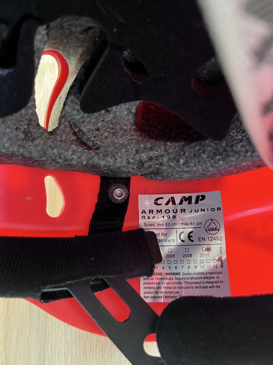 Caschi: Kinder Kletterhelm, Camp 53-61cm   – Usato da Buchs SG venduto da Saglains 4