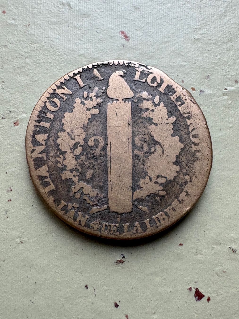 Toutes les monnaies: Frankreich 1792 2 Sol – D'occasion à Zürich par mysilvercoin 1