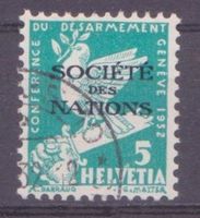 SDN SBK-Nr. 36 (Abrüstung 1932) gestempelt