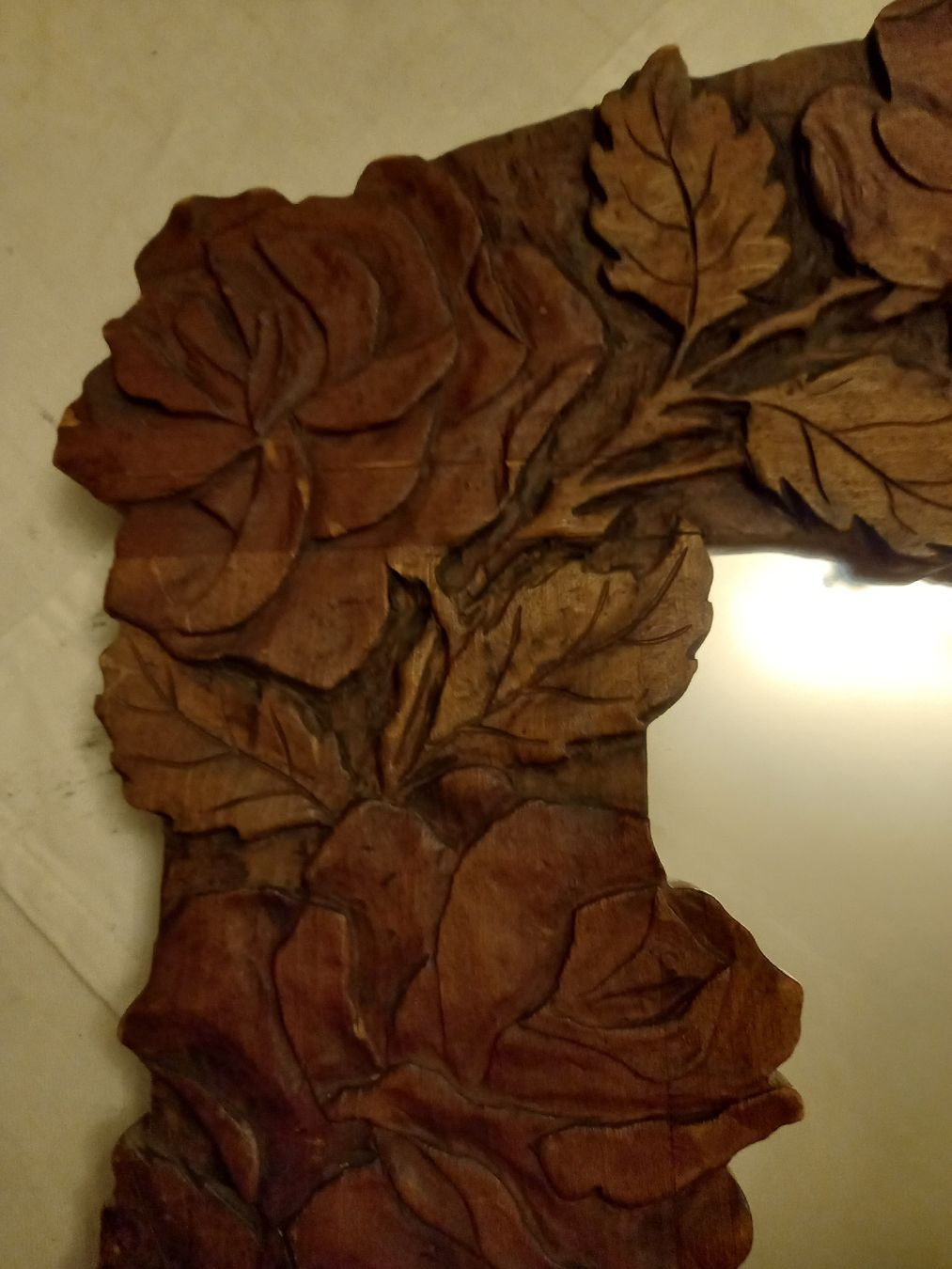 Articoli in legno: Antik  Wand Speigal mit GeschnitztesHolzrahma – Usato da Bern venduto da Imamrashed 4
