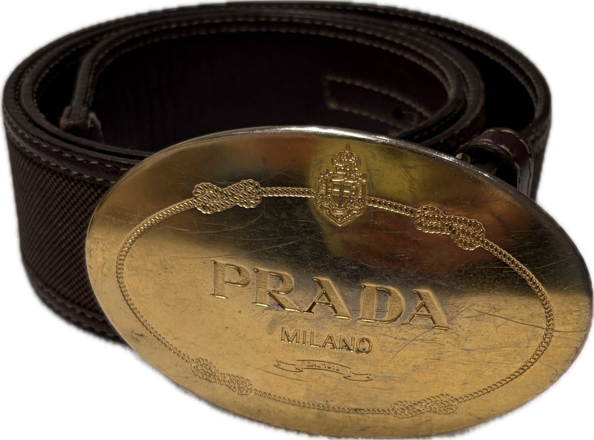 Cinture: Prada Gürtel braun 90 cm – Usato da Basel venduto da Peonia2010