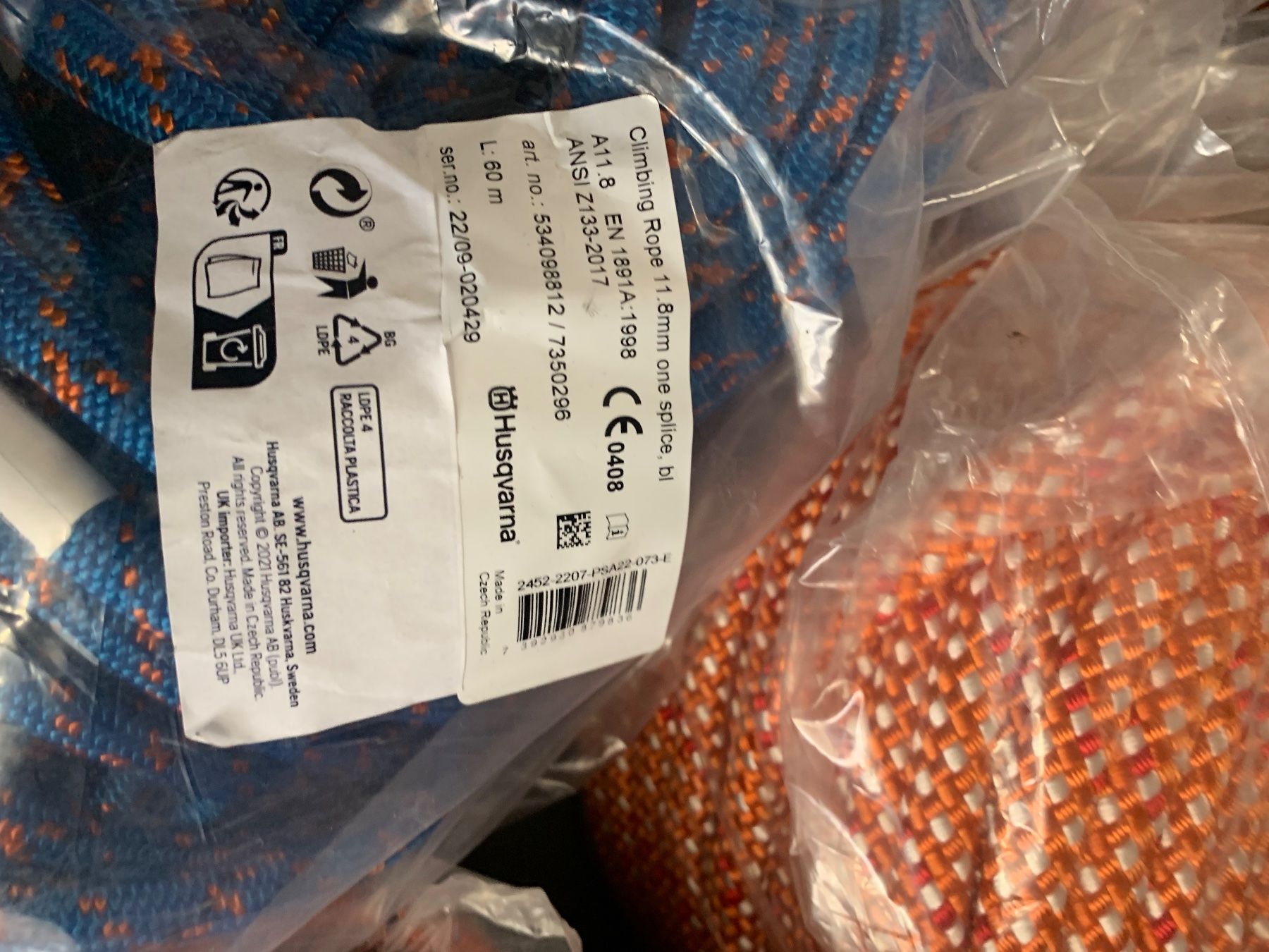 Attrezzatura da arrampicata: Kletter Seile Neu und Orginalverpackt – Nuovo e nell'imballaggio originale da Spiez venduto da kuederi79 3