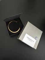 Trendhim Armreif Gold, neuwertig, Grösse M,Top Zustand!