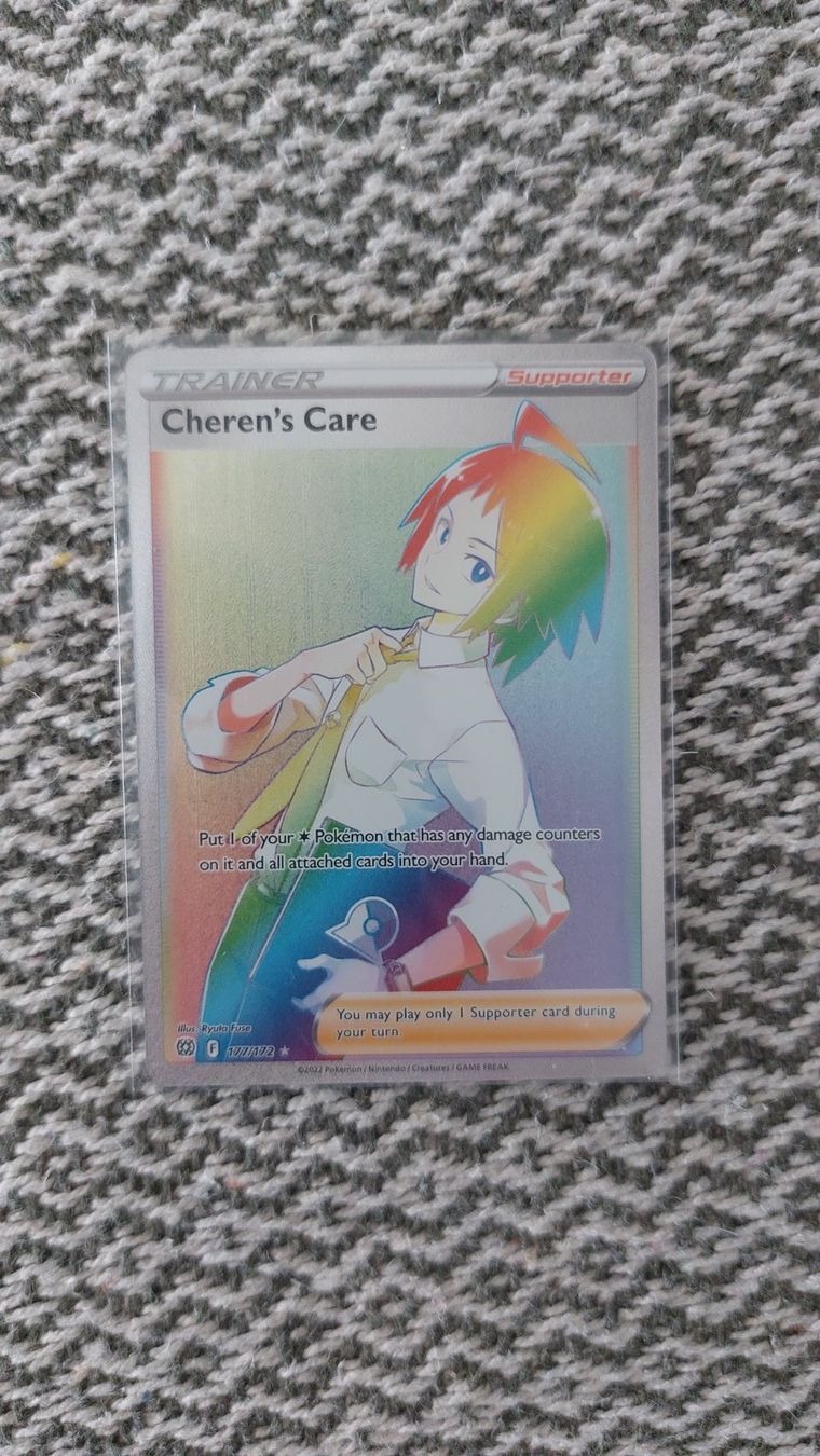 Pokémon Carte collezionabili: Cheren's care hyper rainbow Brilliant stars – Nuovo (secondo la descrizione) da Bellinzona venduto da Pagur