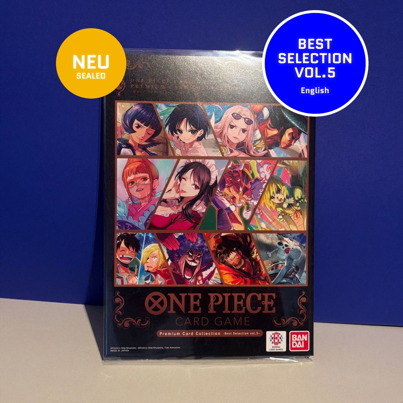 Bandai Sammelbilder & Trading cards: Premium Collection Best Selection Vol.5 - EN - One PieceTCG – Neu und originalverpackt aus Bern von mura_shop