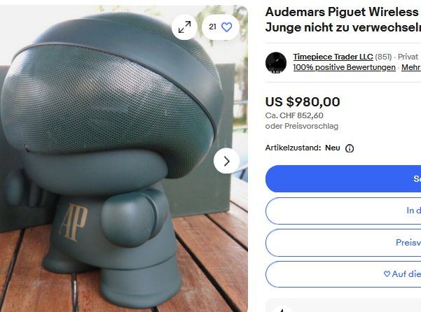 Lautsprecher: Audemars Piguet Xoopar Junge Lautsprecher / haut-parleur – Gebraucht aus Collonges von arashee 9