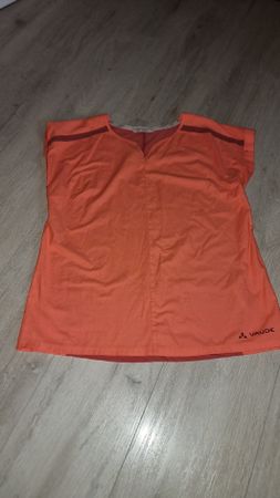 Vaude Damen T-Shirt, Gr. 38/S, orange, Sommer