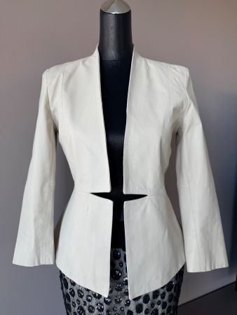 BY MALENE BIRGER Lederjacke Jacke Blazer Gr.36
