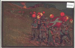Bundesfeier 1912 - Fahnenschwinger