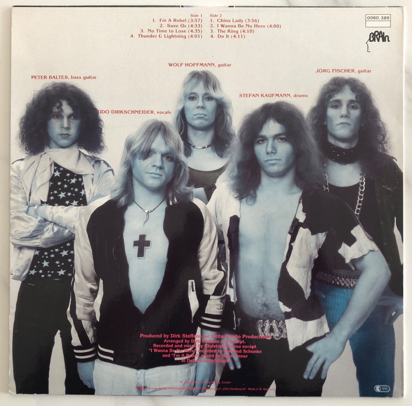 Vinyles: ACCEPT - ACCEPT – D'occasion à Poliez-Pittet par Newtown-Records 1