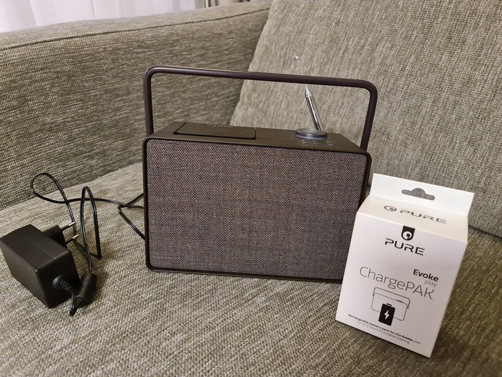 Pure Evoke Play - Radio WiFi Bluetooth Per Interni Ed Esterni, Suono Stereo 40W - Foto 3