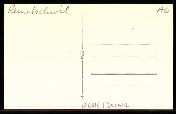 Cartoline postali: Foto-AK Remetschwil, Partie am Lebensmit – Usato da Berlin venduto da bartko-reher 1