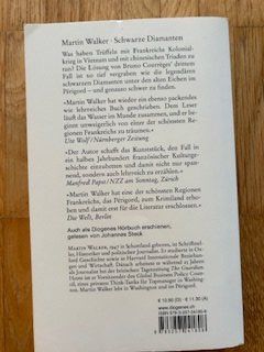 Bücher: Martin Walker - Schwarze Diamanten – Gebraucht aus Menziken von August2023 1