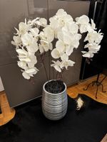 Künstliche Orchideen XXL mit Vase