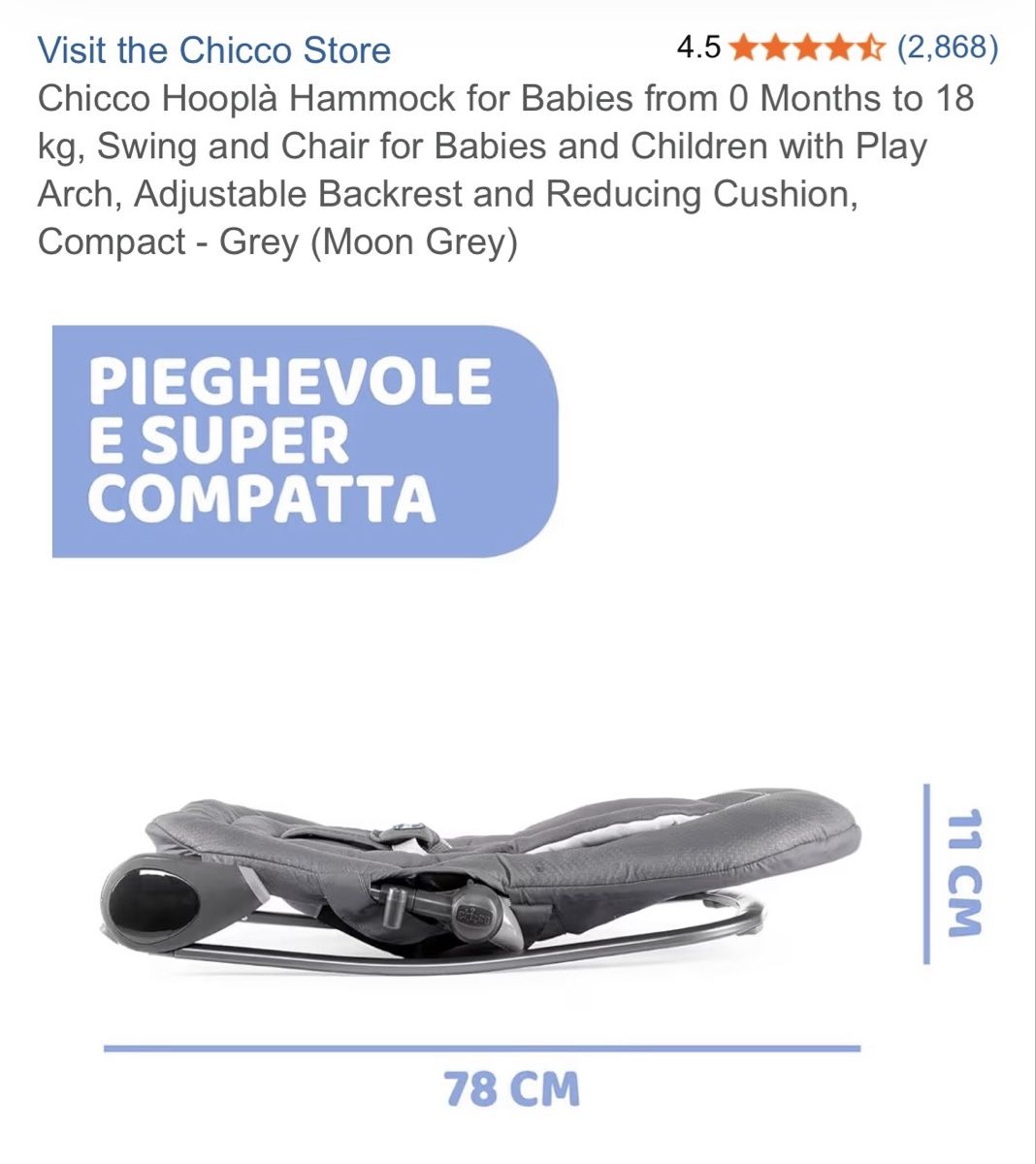 Chicco Wippen & Schaukeln: Chicco Hooplà – Neu (gemäss Beschreibung) aus Zürich von haschmet 6