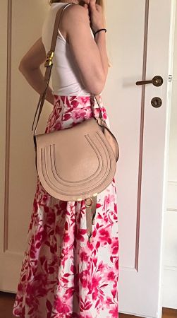 Magnifique sac Marcie medium en cuir grainé 100% - Chloé