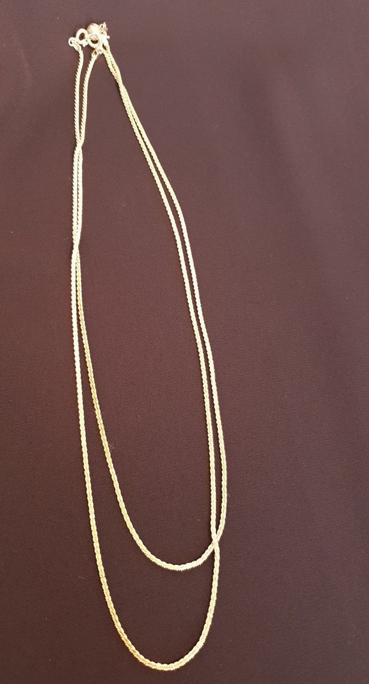 Catenine: Zwei schlichte Silberketten – Nuovo (secondo la descrizione) da Gutenswil venduto da PrestigeOne 1