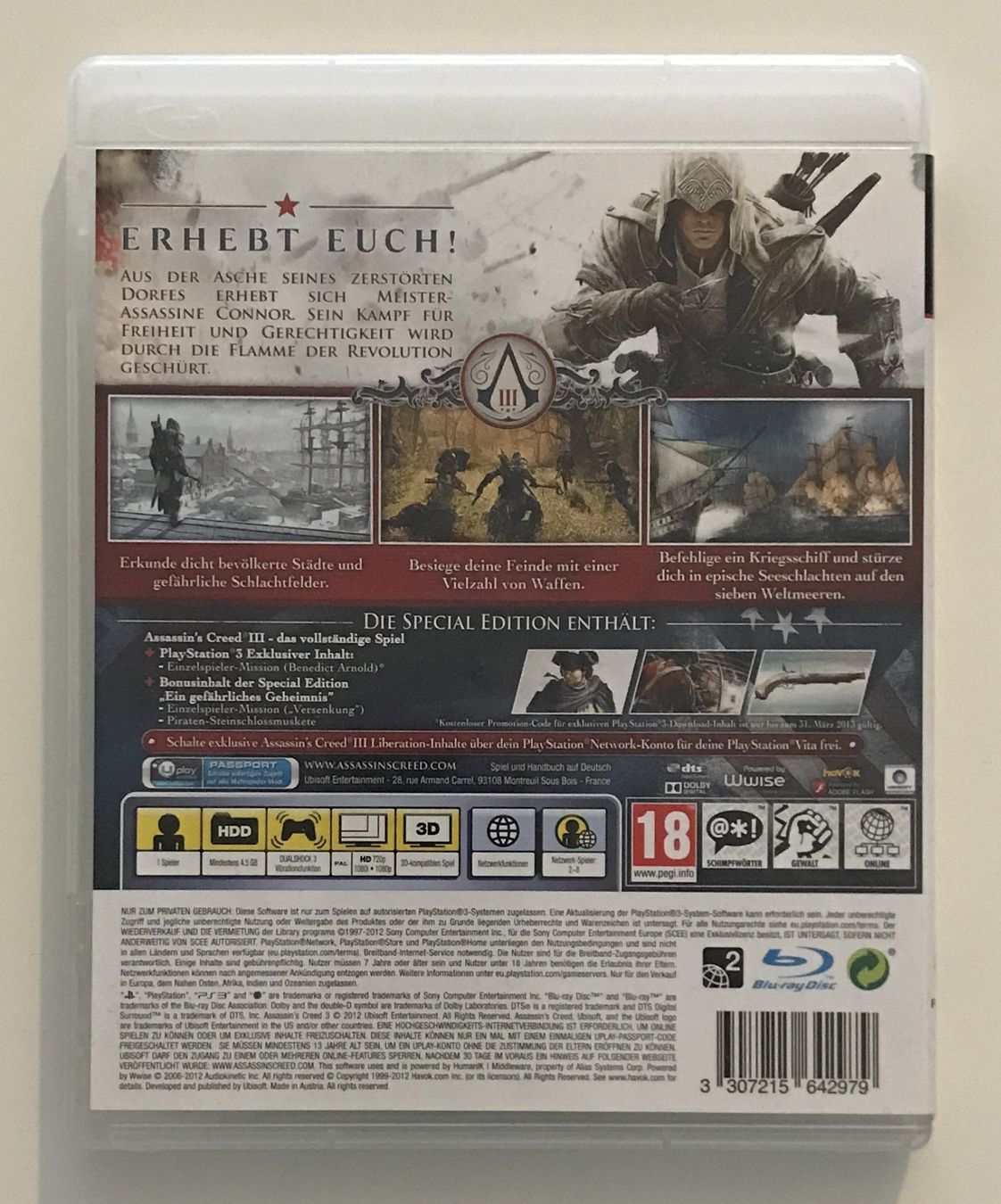 Giochi: PS3 - Assassin's Creed III  – Usato da Allschwil venduto da Bullach 2