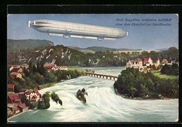 Schaffhausen, Graf Zeppelins Luftschiff 
