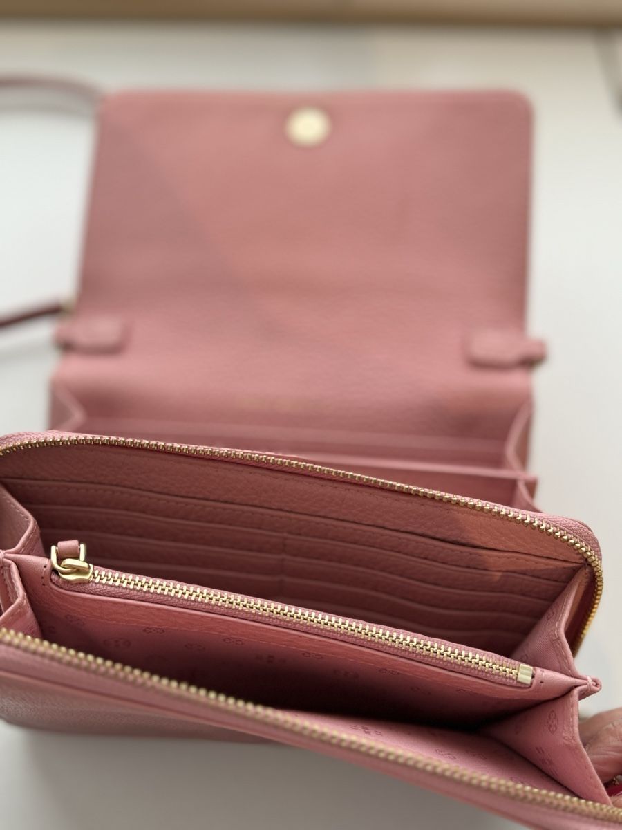 Tory Burch Taschen für Damen: Pink Tory Burch Crossbody Bag Wallet – Gebraucht aus Hurden von rac_wyf8 4