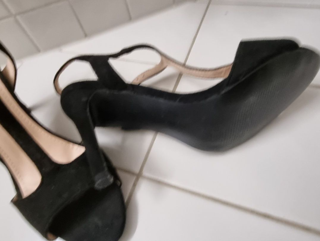 Damenschuhe: Schuhe,  Sandalette Gr. 40 neu schwarz – Neu und originalverpackt aus Geroldswil von Agapanthus22 3