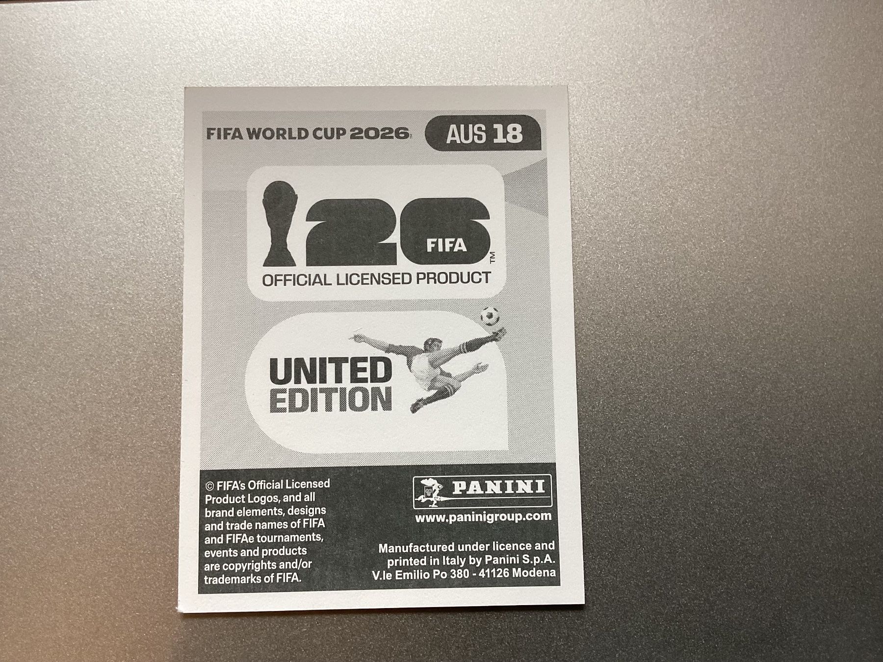 Panini Carte collezionabili: Panini WM 2026 Kusini Yengi Sticker – Usato da Volketswil venduto da Stf801210 1