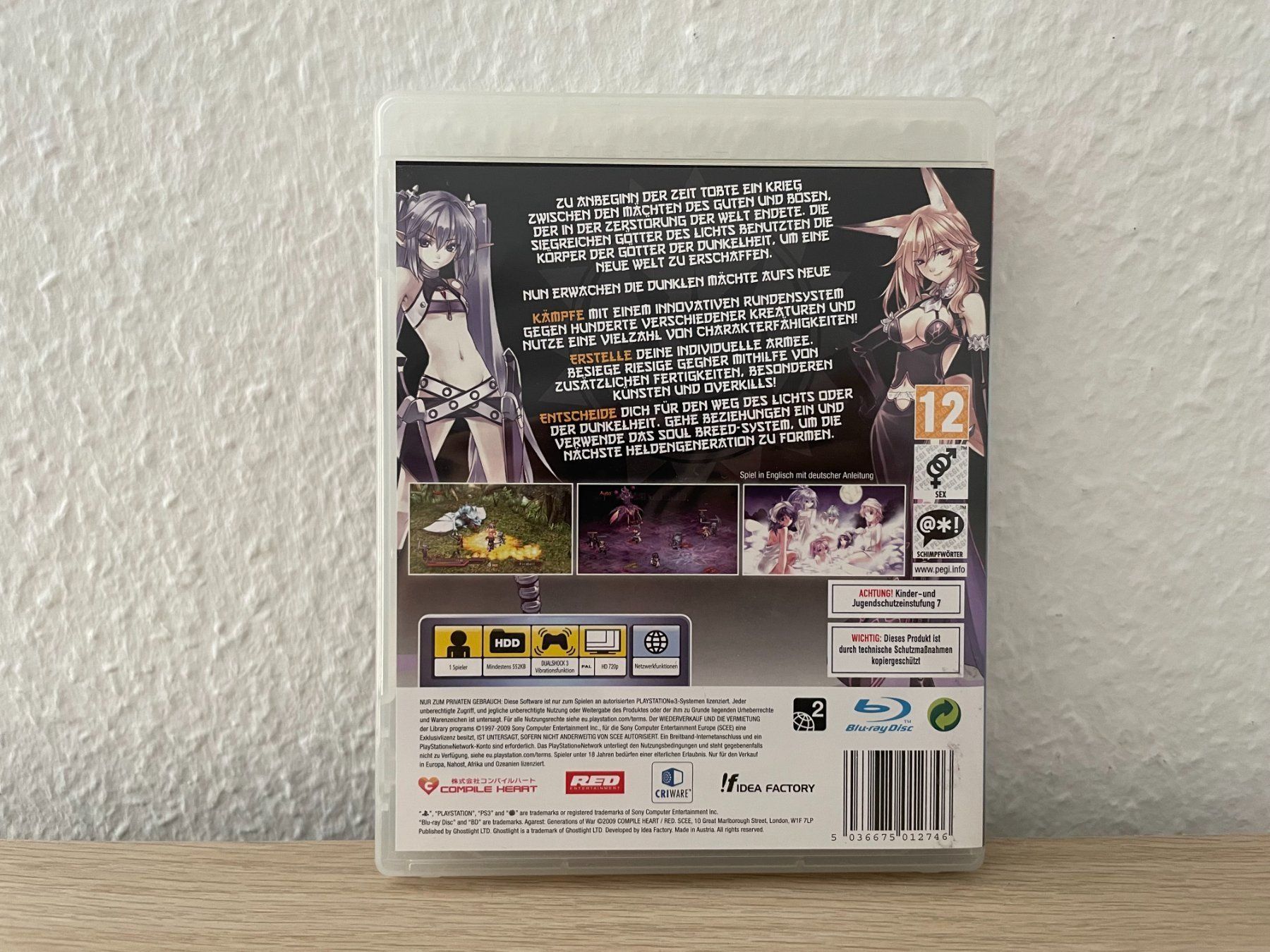Giochi: Agarest Generations of War / PS3 – Usato da Allschwil venduto da SliceSlice 2