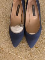 Escarpins femme FRAU bleu marine bon état général