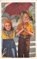 Schöne alte Postkarte Saluti dal TICINO LUGANO (TI)