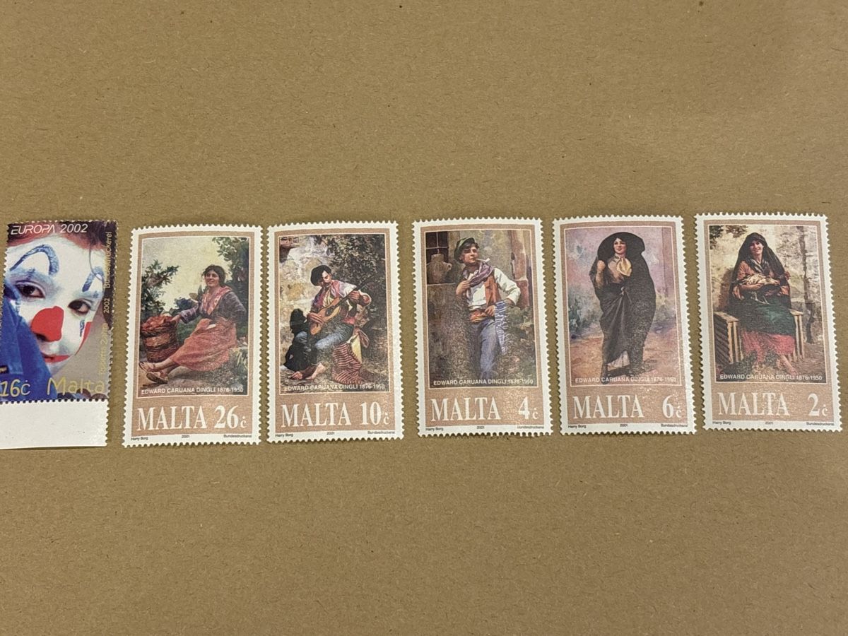 Tutti i francobolli: Malta Briefmarken Sammlung 2001/2002 – Nuovo e nell'imballaggio originale da Zürich venduto da engebrunau