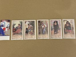 Malta Briefmarken Sammlung 2001/2002