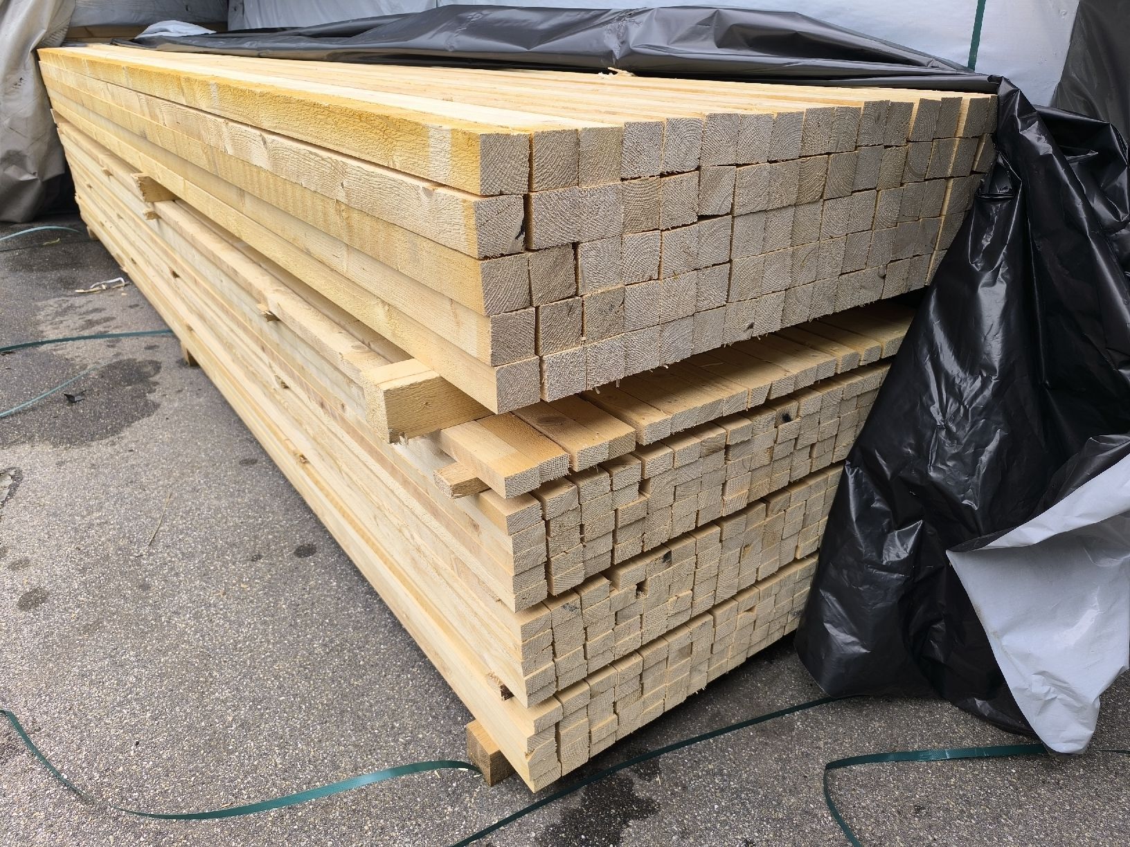 Articoli in legno: Dopellatten Konterlatten 60/60/3/5m – Usato da Basel venduto da e-swiss 8