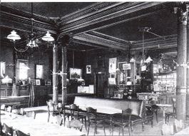 CHAUX - de - FONDS, photo de l'intérieur de la brasserie