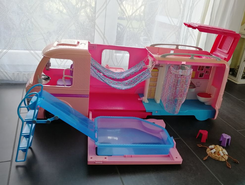 Barbie Wohnmobil Mit Pool