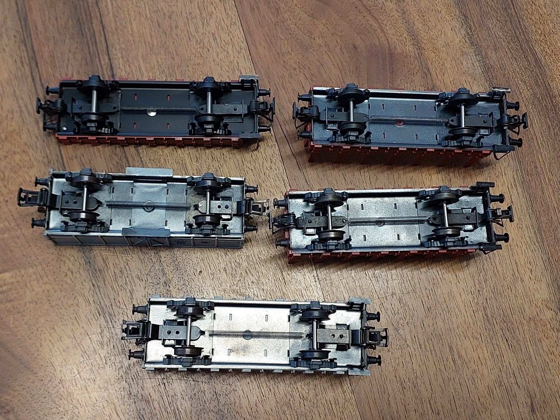 Hag Modellini di ferrovie: HAG - 5 SBB Güterwagen - HO WS OVP – Usato da Schönenwerd venduto da Steidi 4