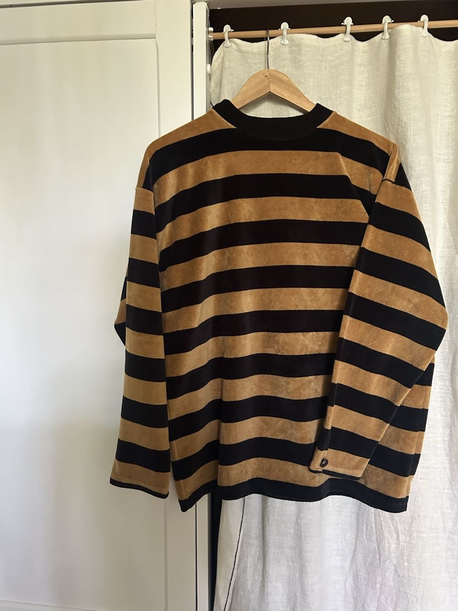 Maglioni & Felpe: Pull velours style Sonia Rykiel vintage – Usato da Genève venduto da Pogopo