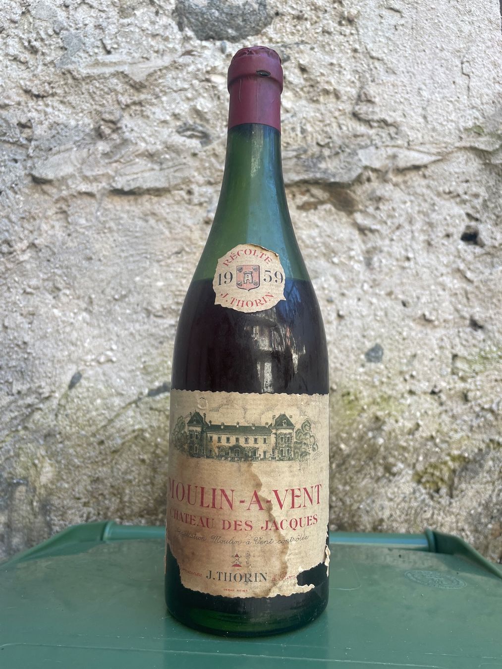 Vino: MOULIN A VENT CHATEAU DES JACQUES THORIN 1959 – Nuovo (secondo la descrizione) da Minusio venduto da Pink222 2