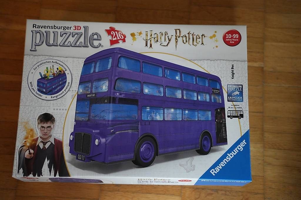 Puzzle: 3D Puzzle Harry Potter - Der fahrende Ritter – Usato da Frauenfeld venduto da malaikofta 1