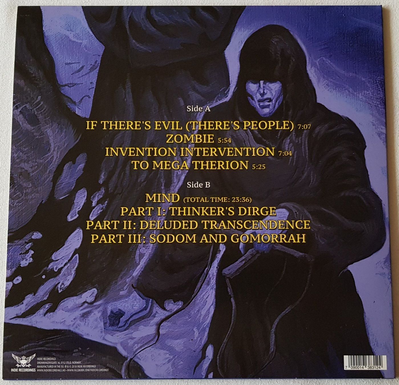 Schallplatten: Vorbid - Mind - LP - 2018 - Norway First Press - OIS – Neu (gemäss Beschreibung) aus Uster von Zardodel 1