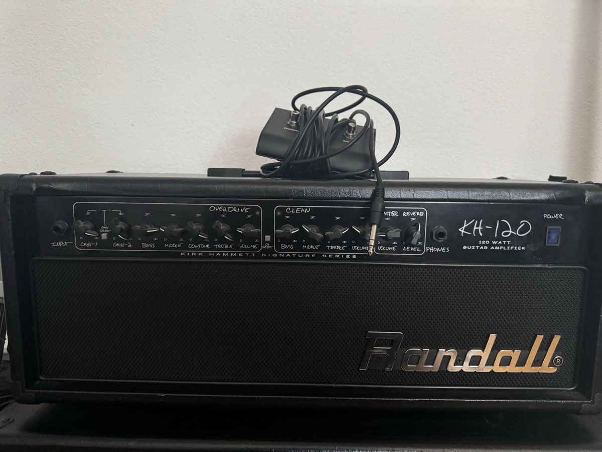 Randall Amplificateurs: Randall KH120 Kirk Hammett Signature Halfstack – D'occasion à Rietheim par olinix 2