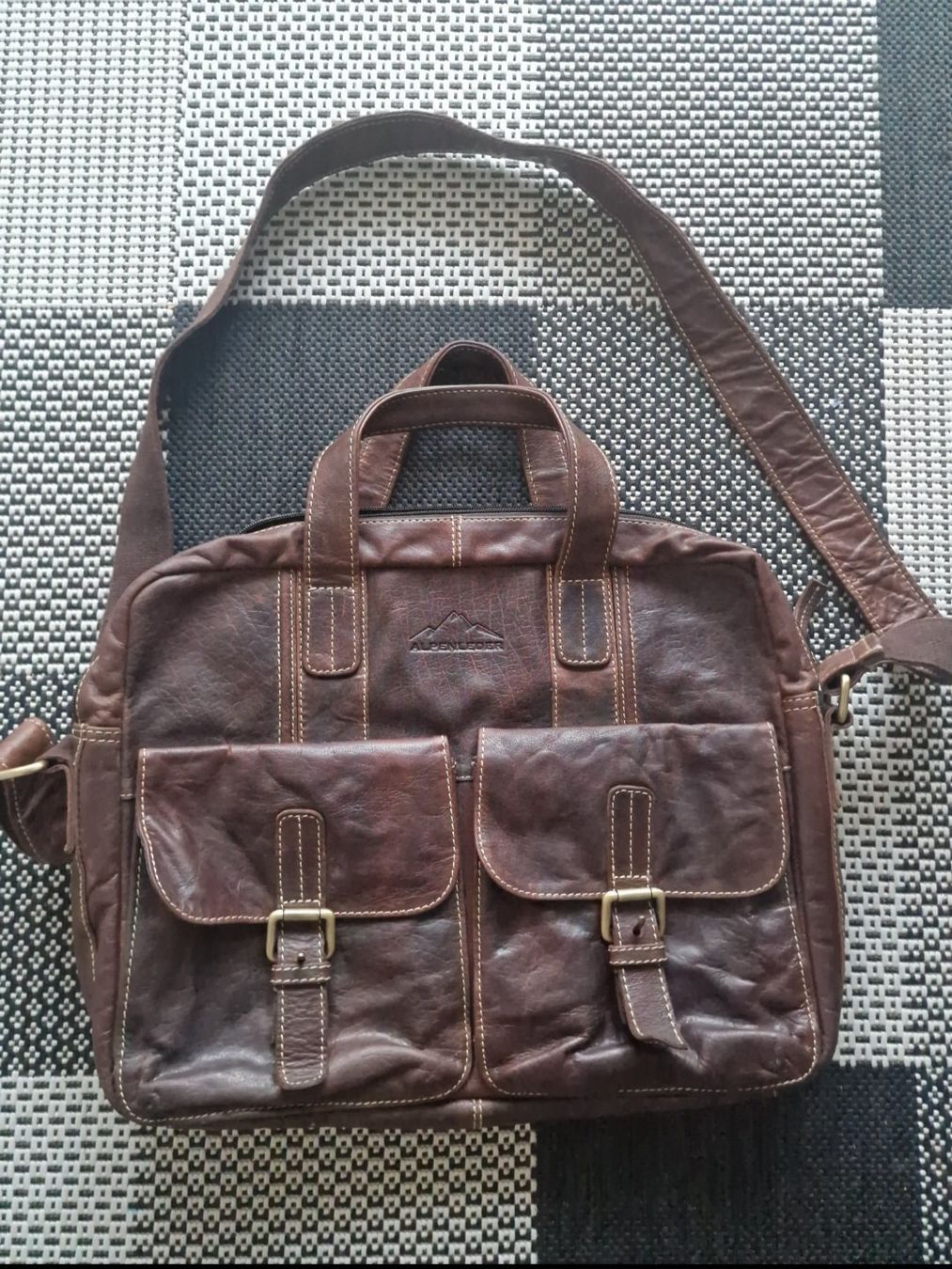 Borse: ALPENLEDER Herren Tasche – Nuovo (secondo la descrizione) da Langendorf venduto da Ariyan01