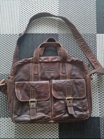 ALPENLEDER Herren Tasche